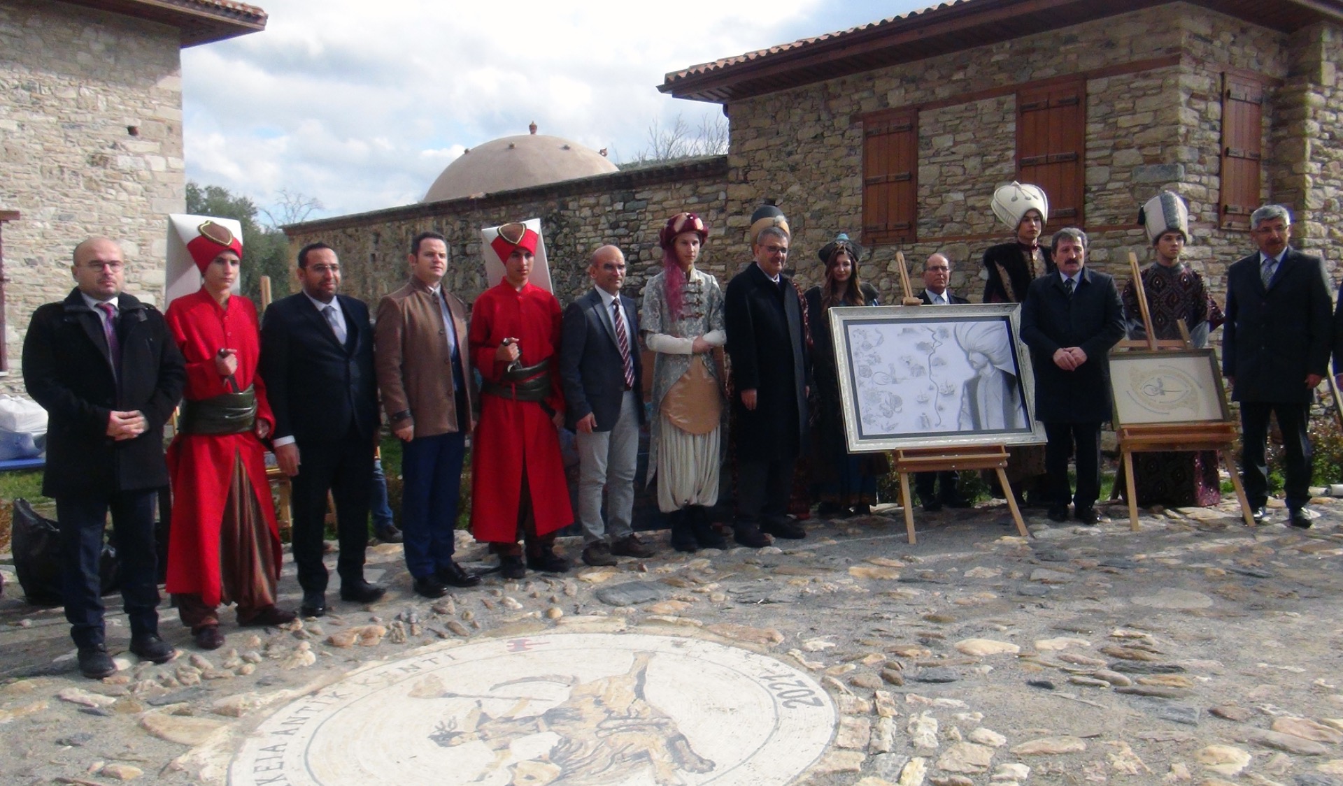 Vali Tavlı, MSKÜ ve Denizli PAÜ rektörleri Stratonikeia’da incelemelerde bulundu