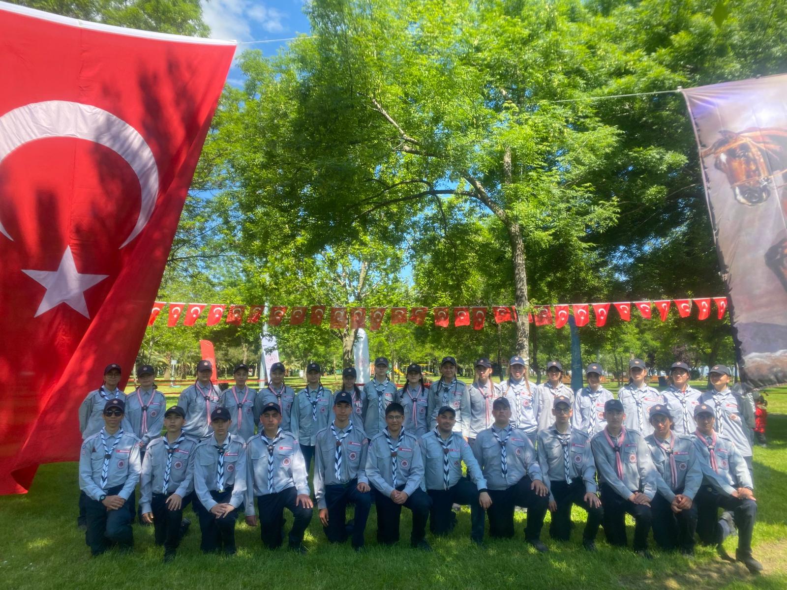 Bodrum’un İzcileri Samsun’da 19 Mayıs Coşkusunu Yaşattı