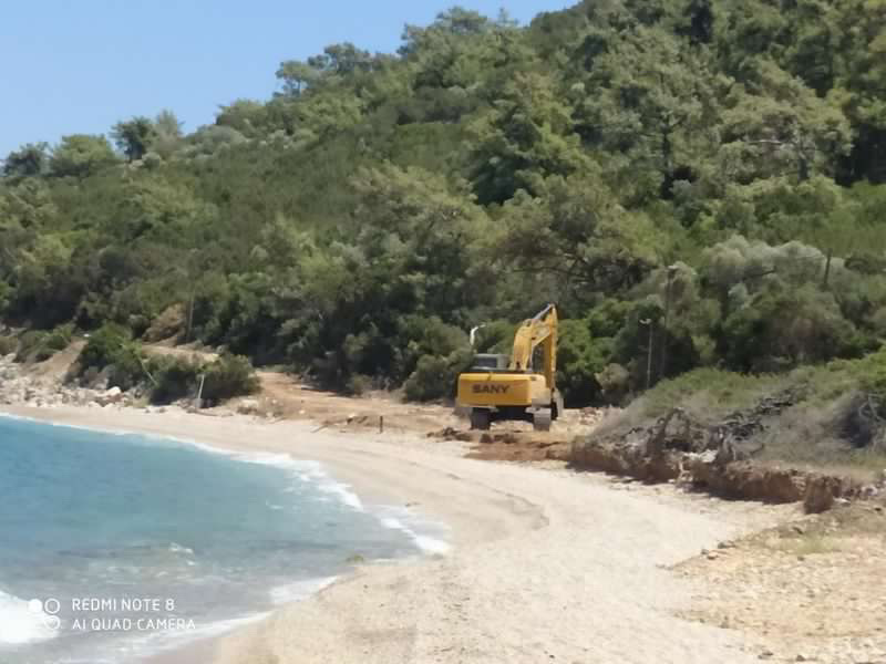 Oteller yetmedi şimdi de Torba’ya mermer tozu!