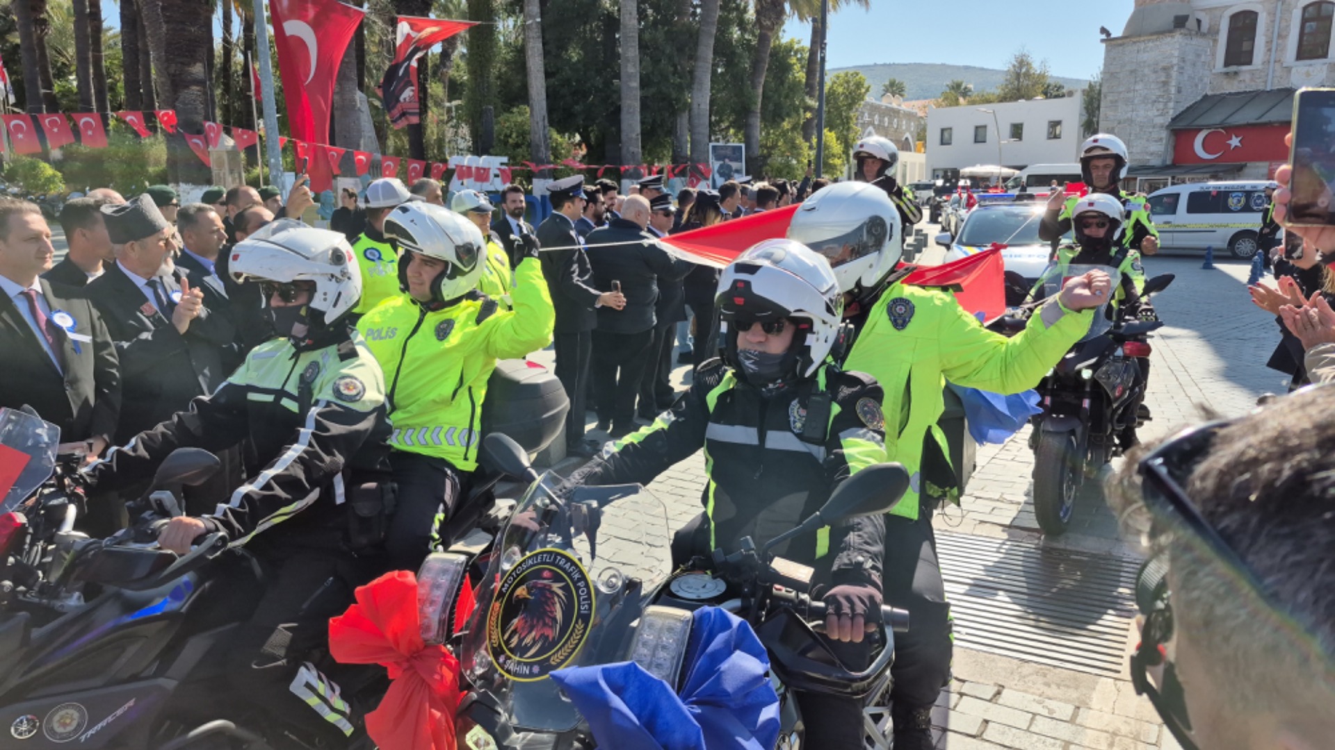Polis haftası Bodrum’da kutlandı
