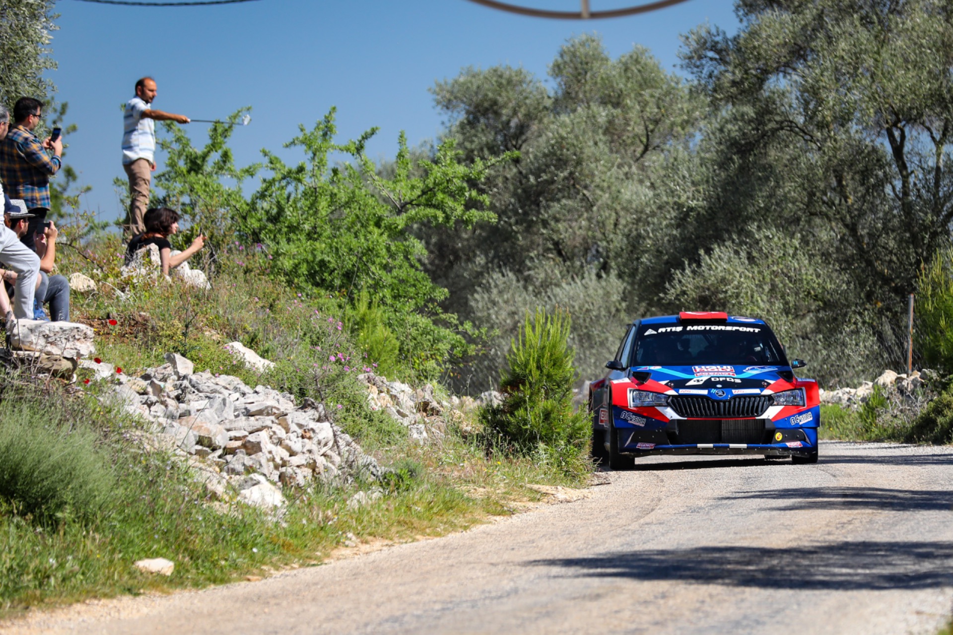 Rally Bodrum'da yarışlar nefes kesti