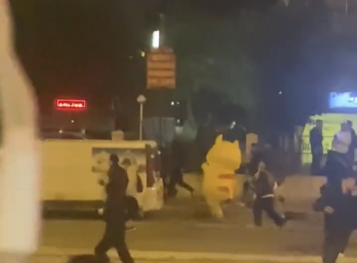 Polisten kaçan Pikachu’nun zor anları :))