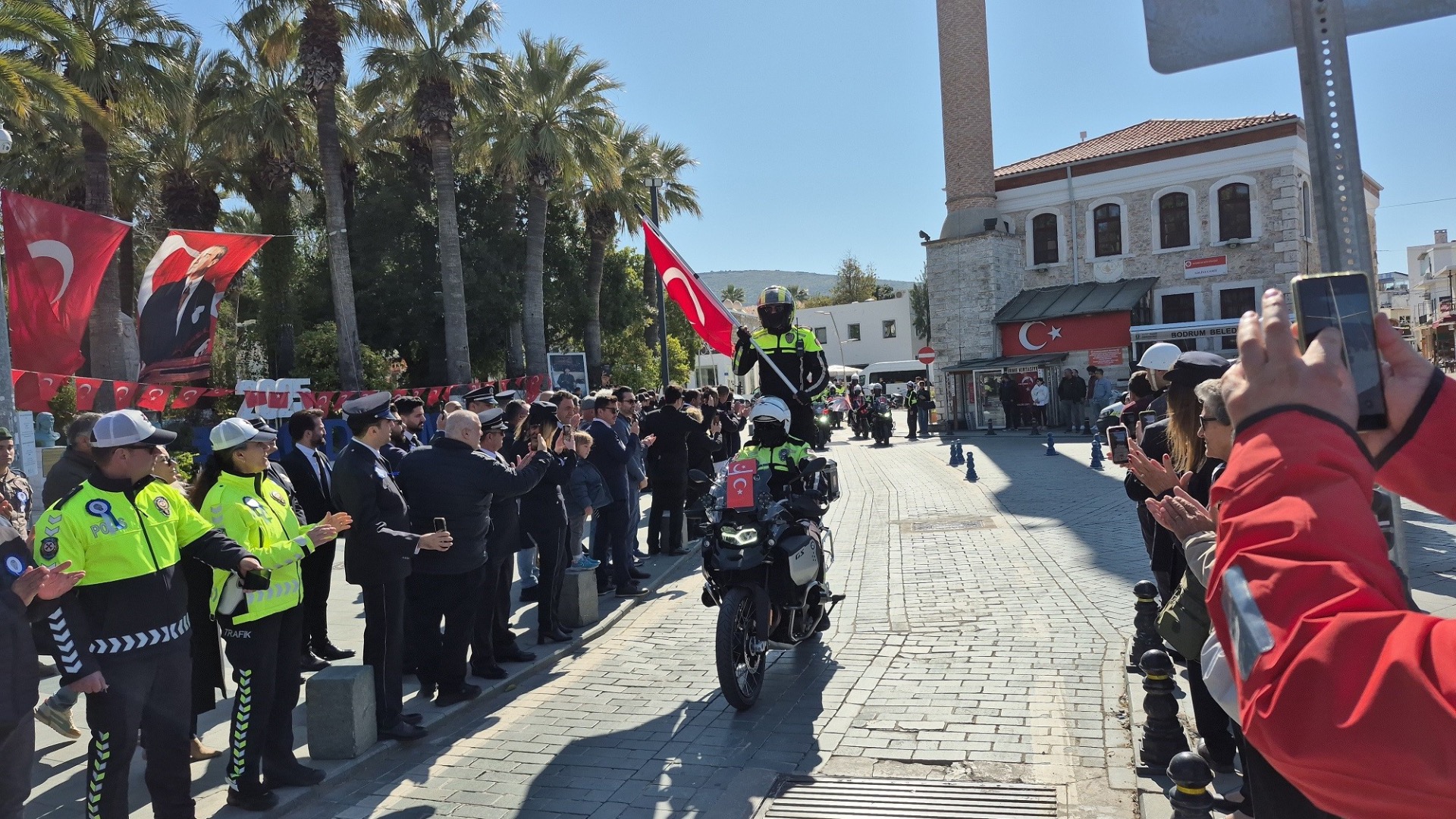 Polis haftası Bodrum’da kutlandı