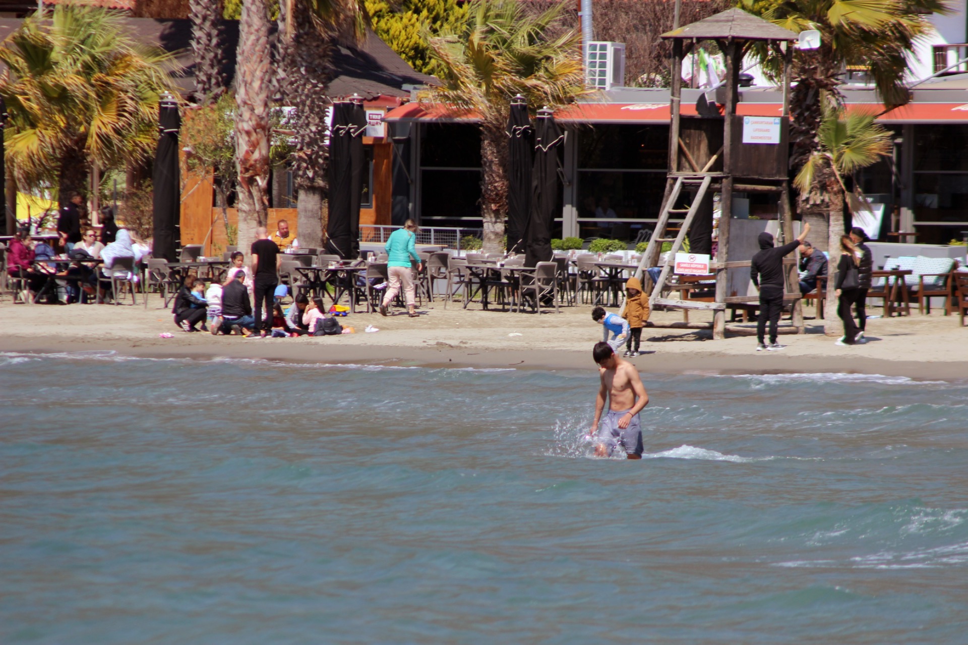 Muğla’da deniz sezonu açıldı