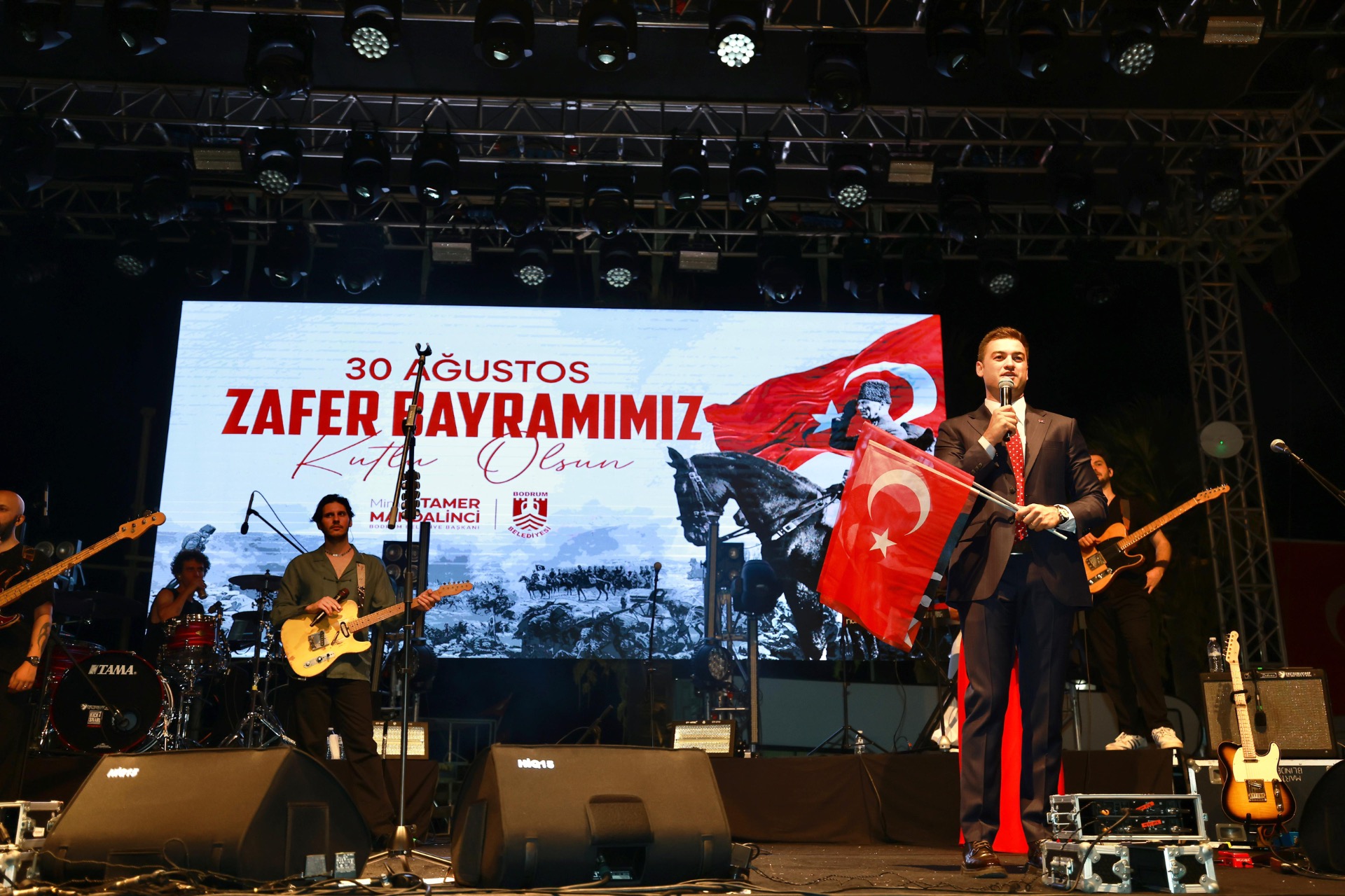 Bodrum’da 30 Ağustos Zafer Bayramı Coşkuyla Kutlandı