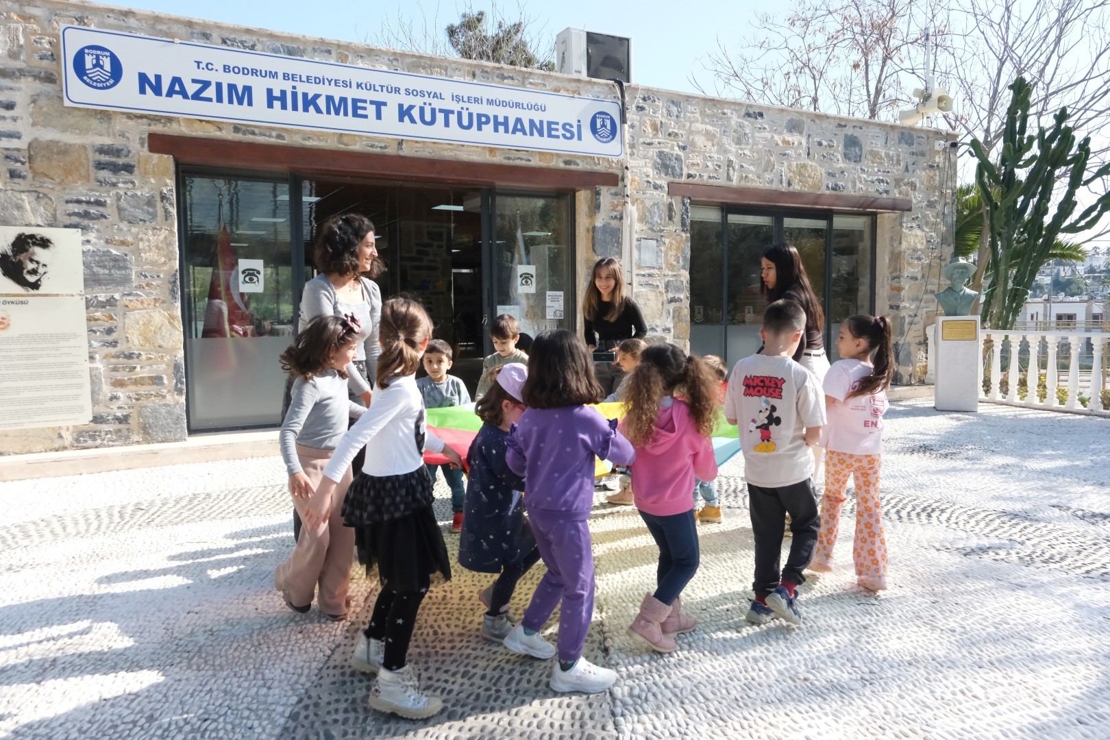Belediyenin çocuk atölyelerinde eğlenceli etkinlikler