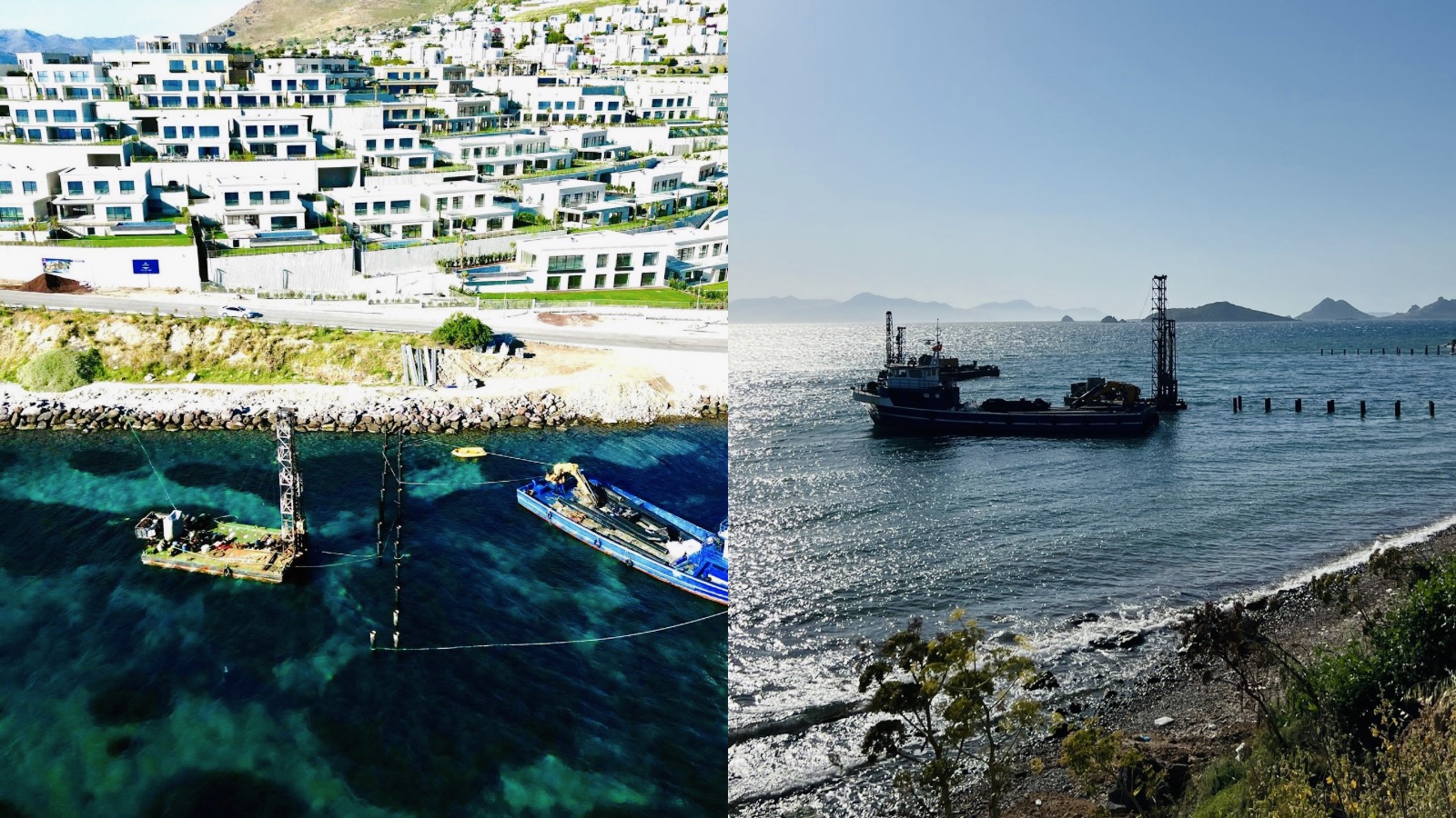 Turgutreis’teki rezidans ve otel inşaatı, deniz çayırlarını yok edecek! 