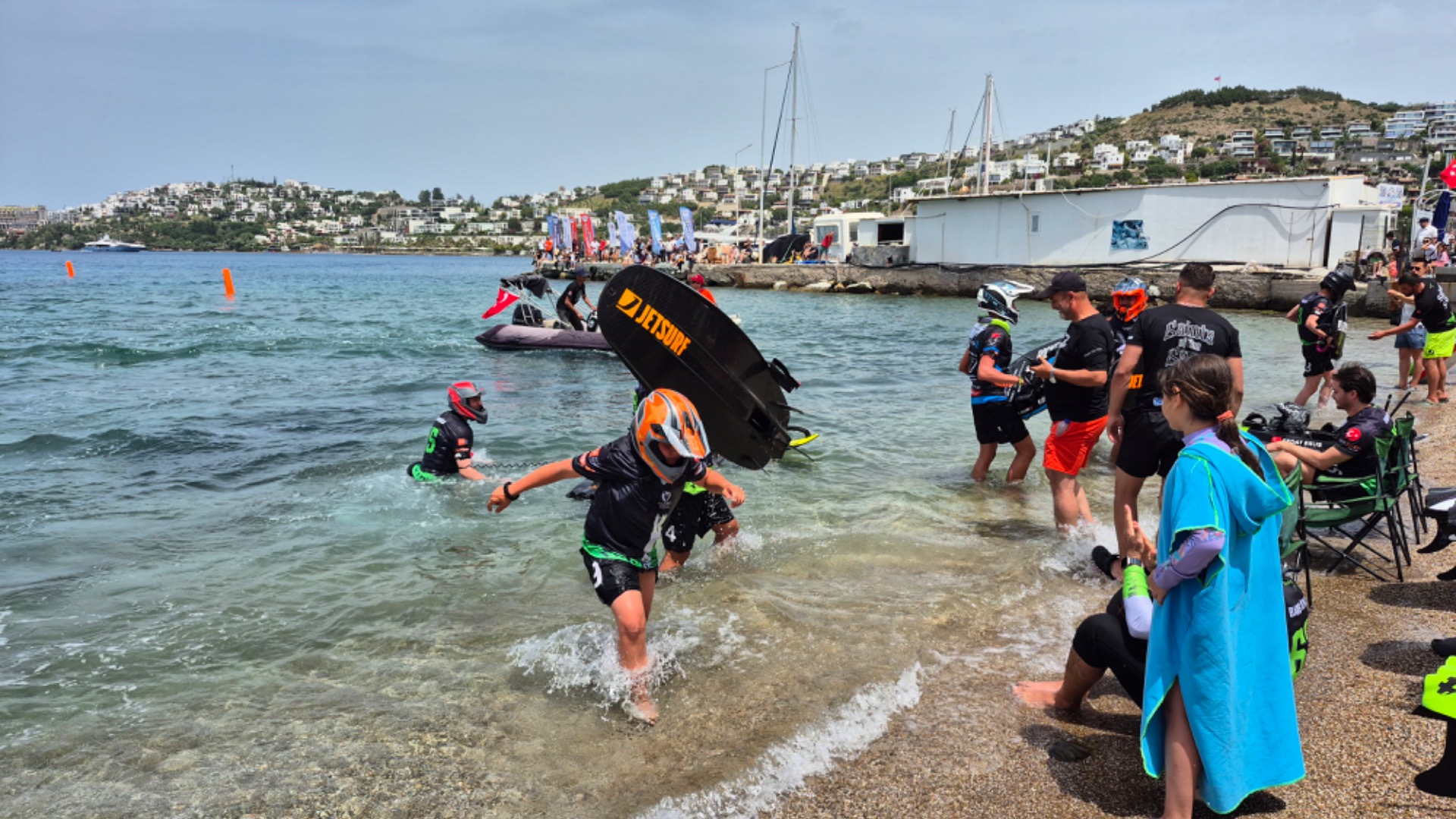 Bodrum’da Su Jeti, Flyboard ve MotoSurf Türkiye Şampiyonası