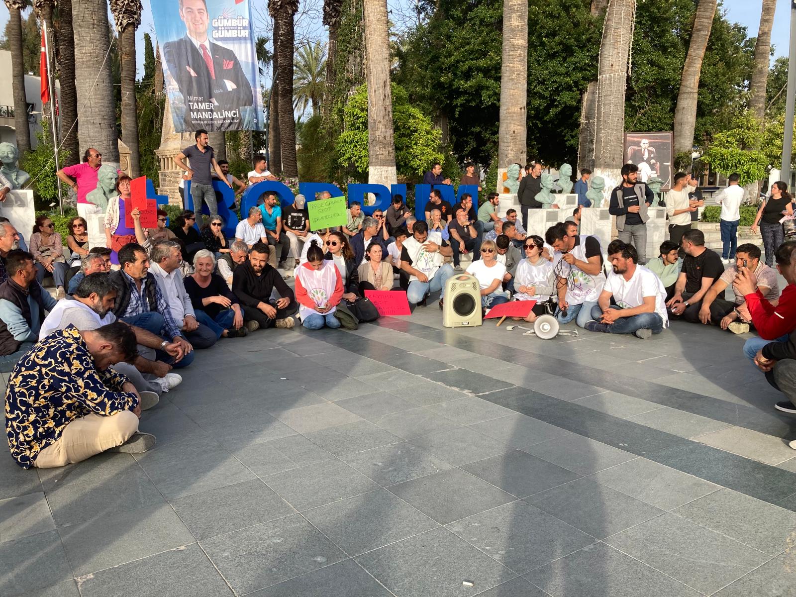 Dem Parti Bodrum: ‘Bu siyasi darbeyi kabul etmeyeceğiz!’