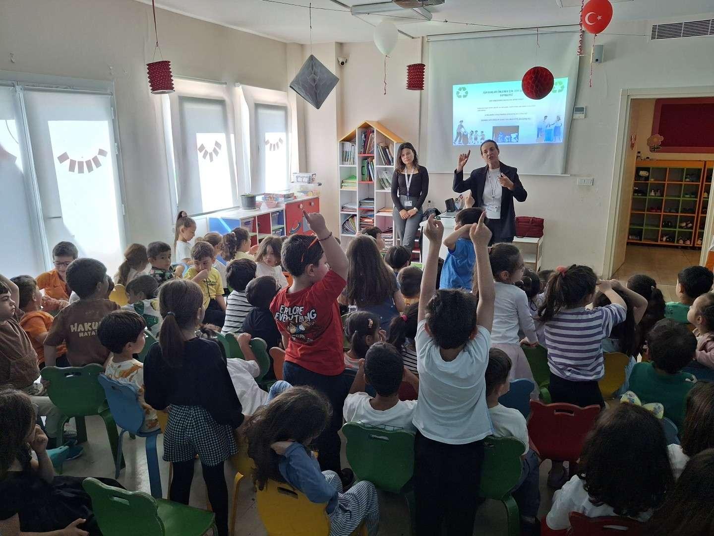 Anaokulu öğrencilerine ‘Sıfır Atık’ eğitimi