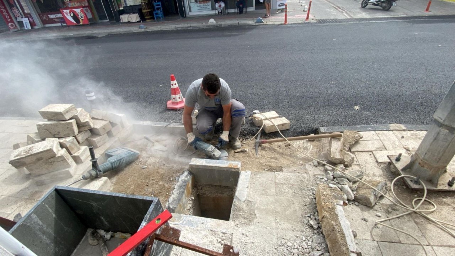 Turgutreis’te yaz sezonu öncesi çalışmalar tamamlanıyor 