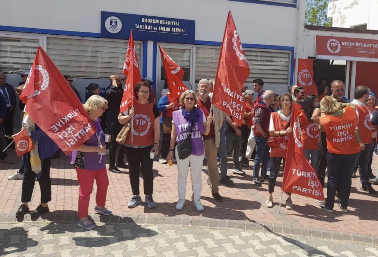 TİP, Bodrum’da aynı gün iki Seçim İrtibat Bürosunu açtı 