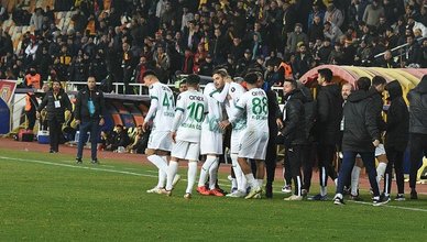Yeşil beyazlılar, Yeni Malatya'yı üç golle geçti