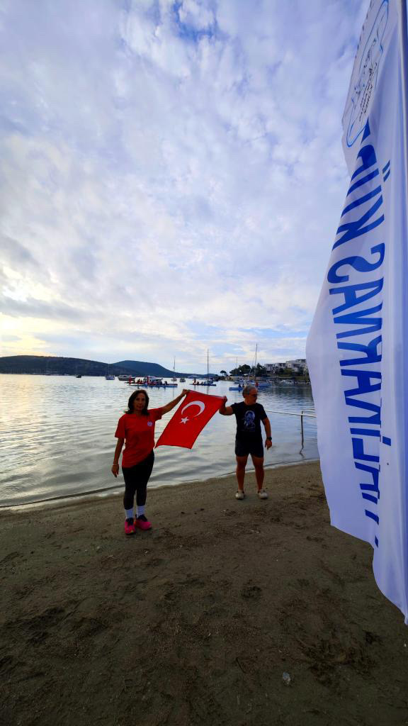 Bodrum’da Kürekçilerden Ata’ya Deniz Üstünde Anma