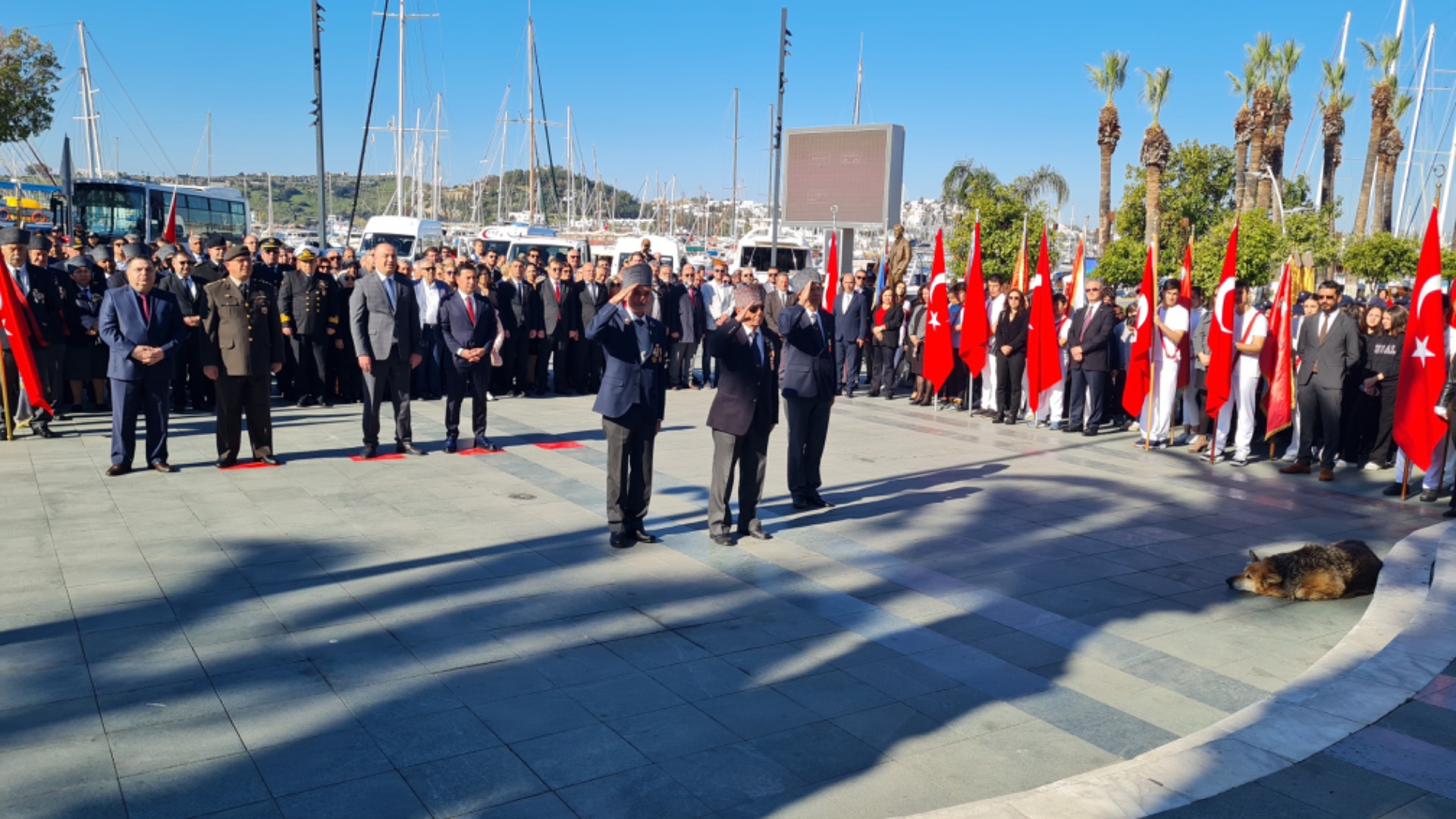 Bodrum’da Çanakkale Zaferi’nin 108. yılı kutlandı