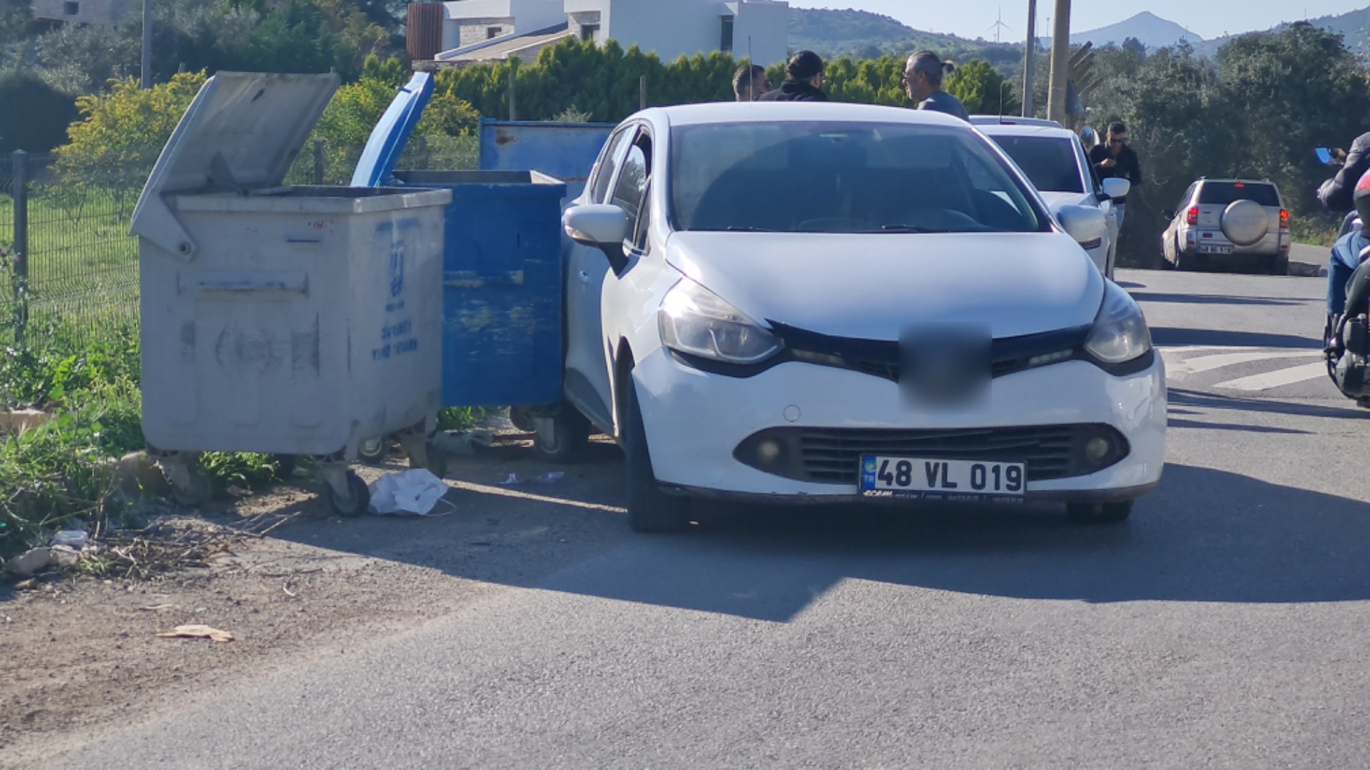 Polisten kaçarken kaza yaptı, kovalamaca sonucu yakalandı