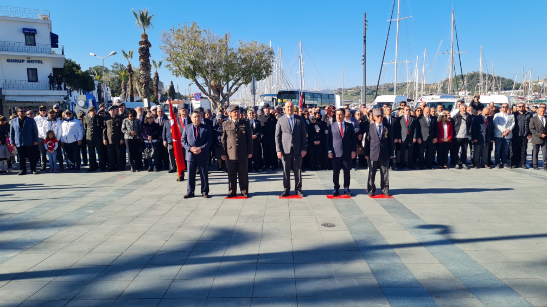 Bodrum’da Çanakkale Zaferi’nin 108. yılı kutlandı