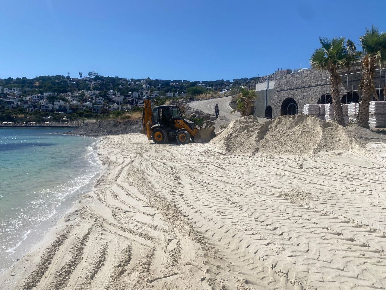 Bodrum’da kaçak yapı ve beyaz kum denetimi!