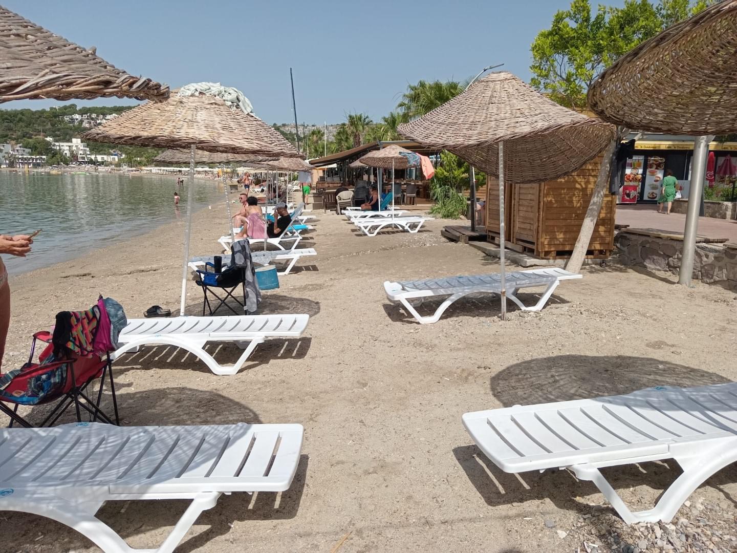 Bayram öncesi Bodrum Belediyesinden şezlong sürprizi