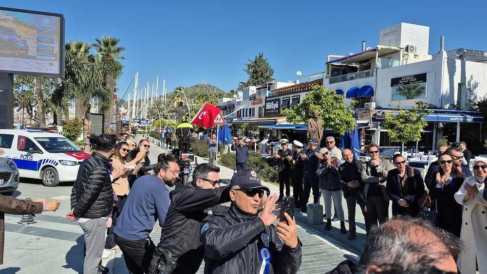 Polis haftası Bodrum’da kutlandı