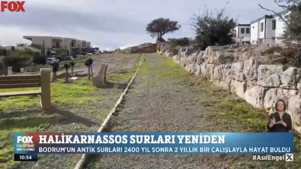 Aday Adayı Özay Kartal ‘Halikarnassos Sur Duvarları Projesi’ni anlattı 