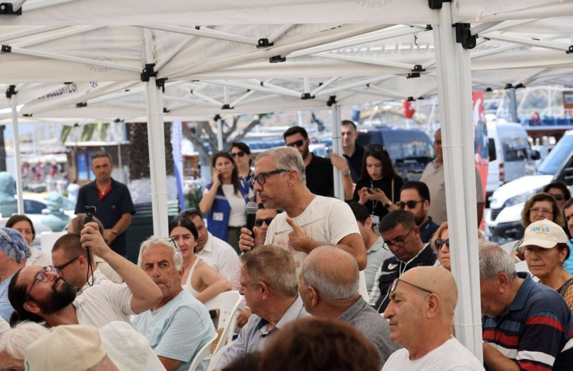 Bodrum Belediyesi’nden ‘Söz Sende’ halk buluşması