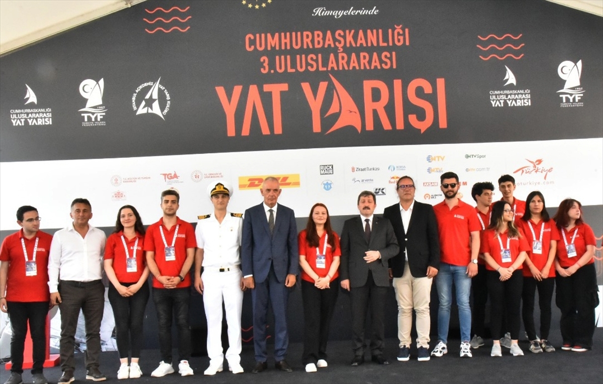 CUMHURBAŞKANLIĞI 3. ULUSLARARASI YAT YARIŞLARI BAŞLADI