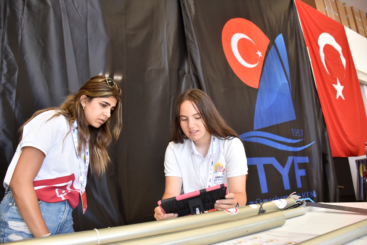 2022 Arkas Dünya Optimist Şampiyonası'nda son kontroller yapıldı