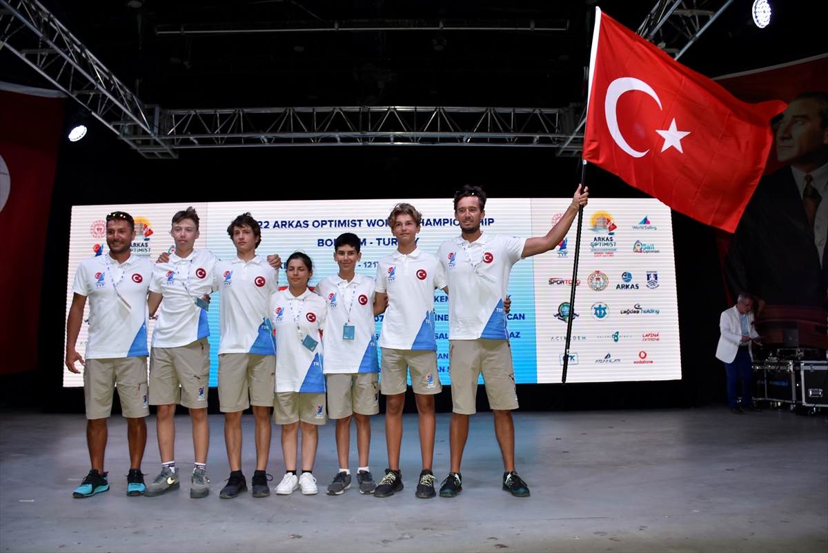 2022 Arkas Dünya Optimist Şampiyonası'nın açılış töreni yapıldı