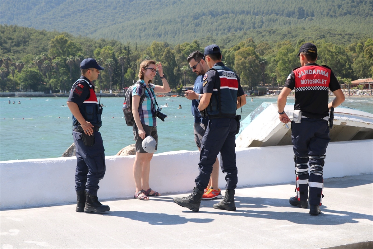 Muğla'da jandarmadan bayram denetimi