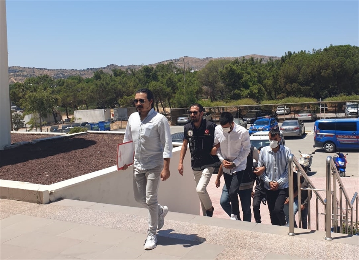 Bodrum’da uyuşturucu operasyonunda yakalanan 3 zanlı tutuklandı