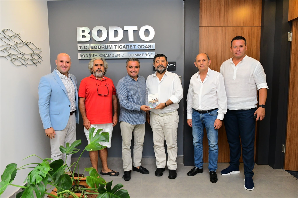 POYD Başkanı Atmaca, Bodrum'da ziyaretlerde bulundu