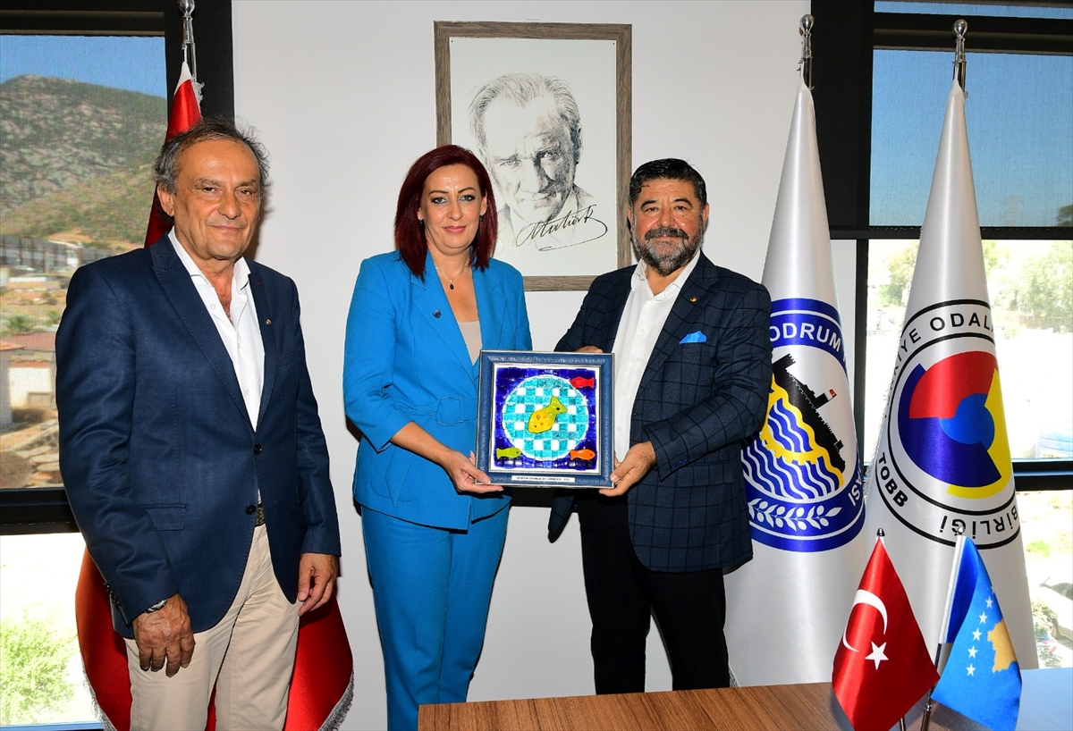 Bodrum'da BODTO'nun ev sahipliğinde Kosova ile görüşmeler yapıldı