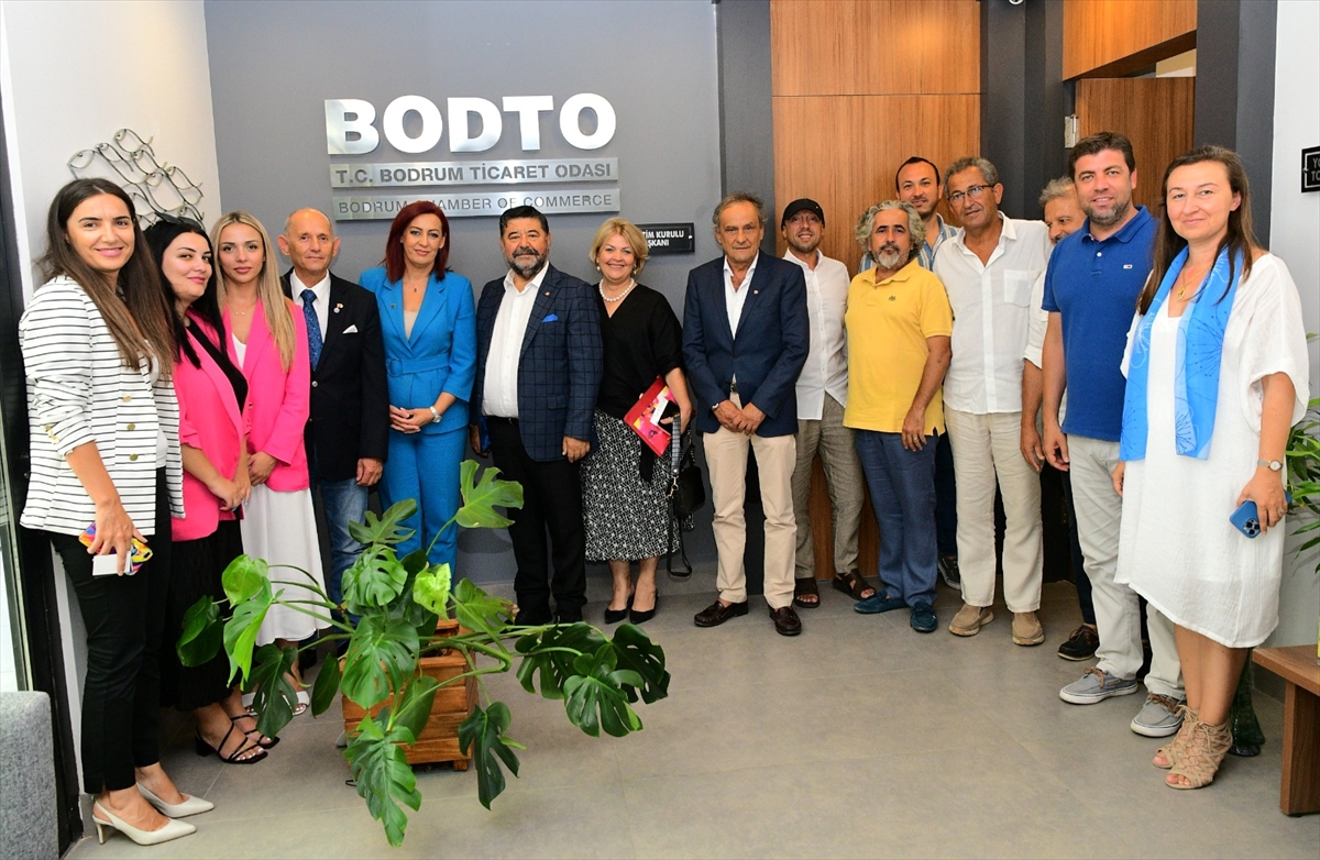 Bodrum'da BODTO'nun ev sahipliğinde Kosova ile görüşmeler yapıldı