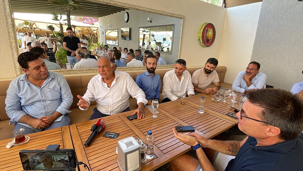 AK Parti Muğla Milletvekili Demir, Bodrum'da gazetecilerle buluştu