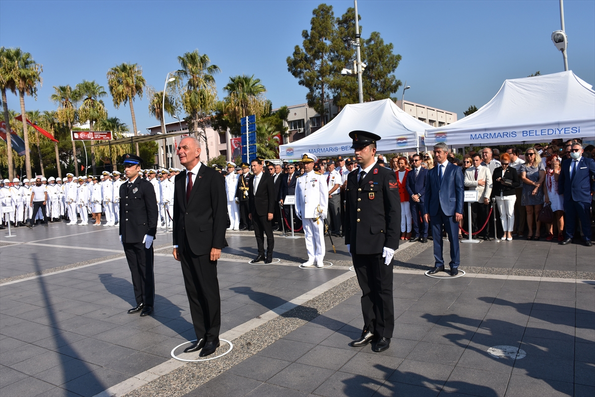Muğla ve ilçelerinde Büyük Zafer'in 100. yılı kutlandı