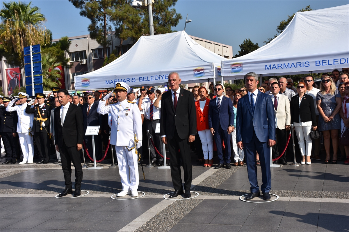 Muğla ve ilçelerinde Büyük Zafer'in 100. yılı kutlandı