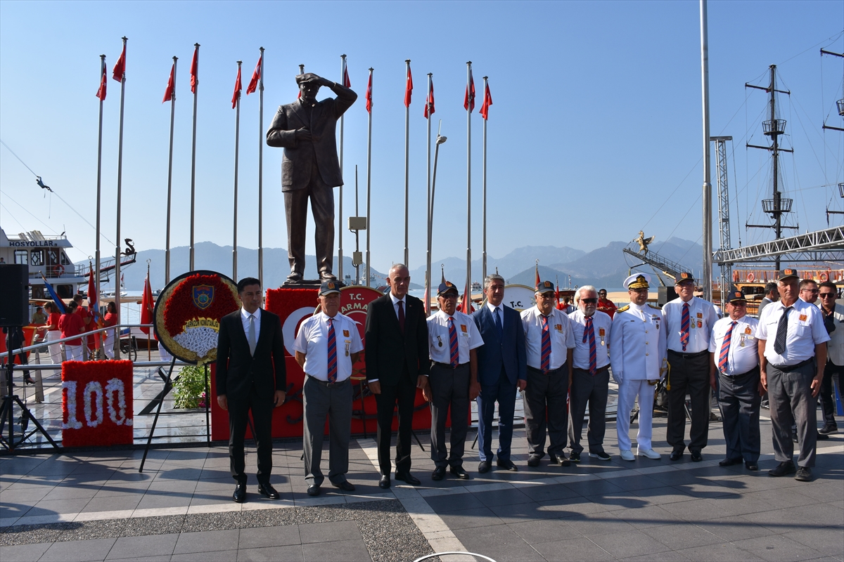 Muğla ve ilçelerinde Büyük Zafer'in 100. yılı kutlandı