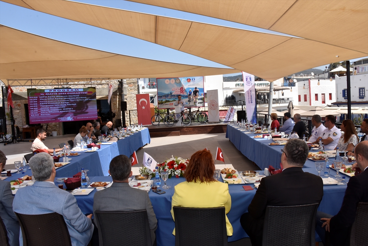 ULUSLARARASI BODRUM HALİKARNAS GRANFONDO YOL BİSİKLET YARIŞI'NIN 14-15 MAYIS'TA 