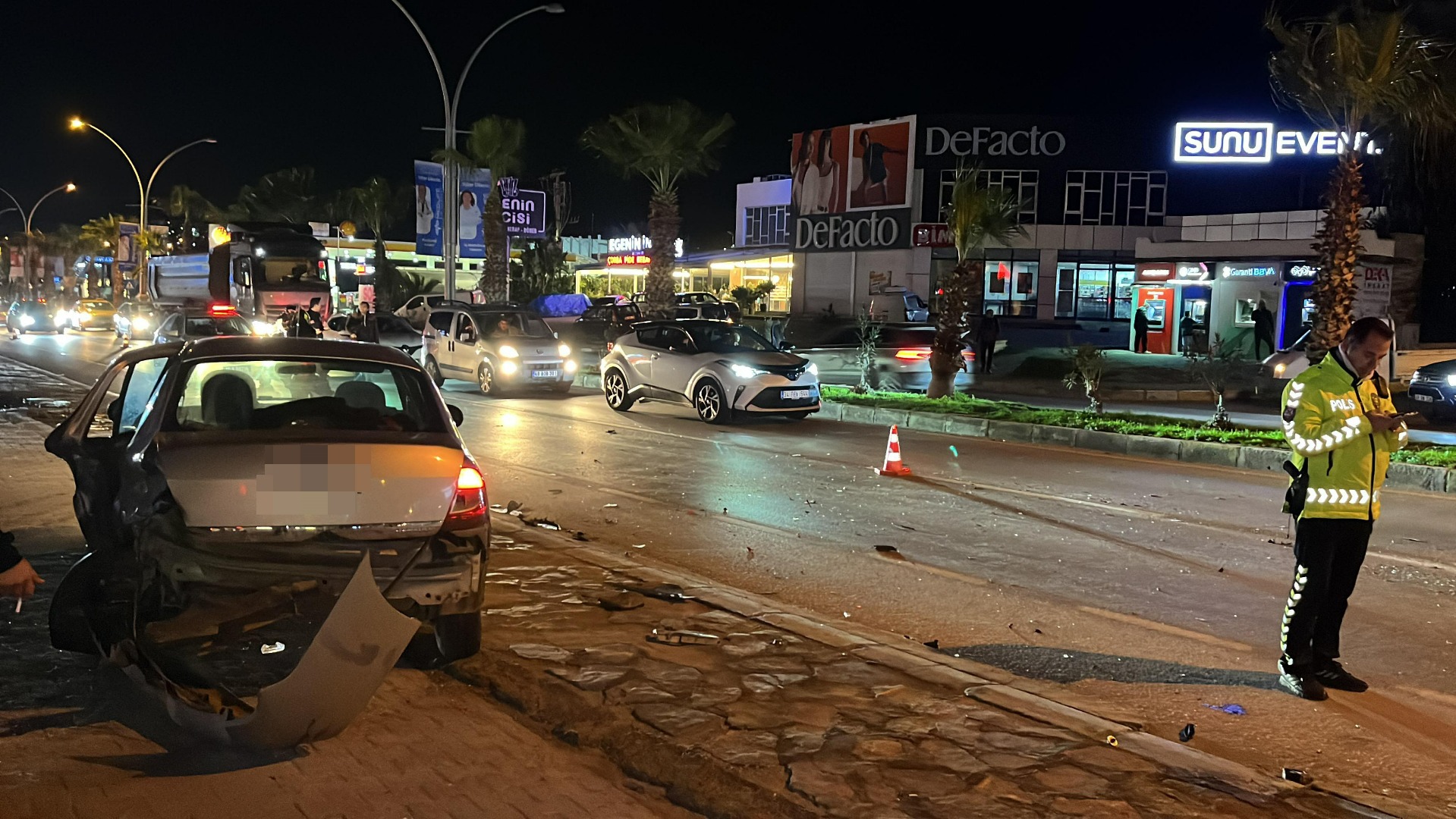 Taklalar atan cipten sağ kurtuldu