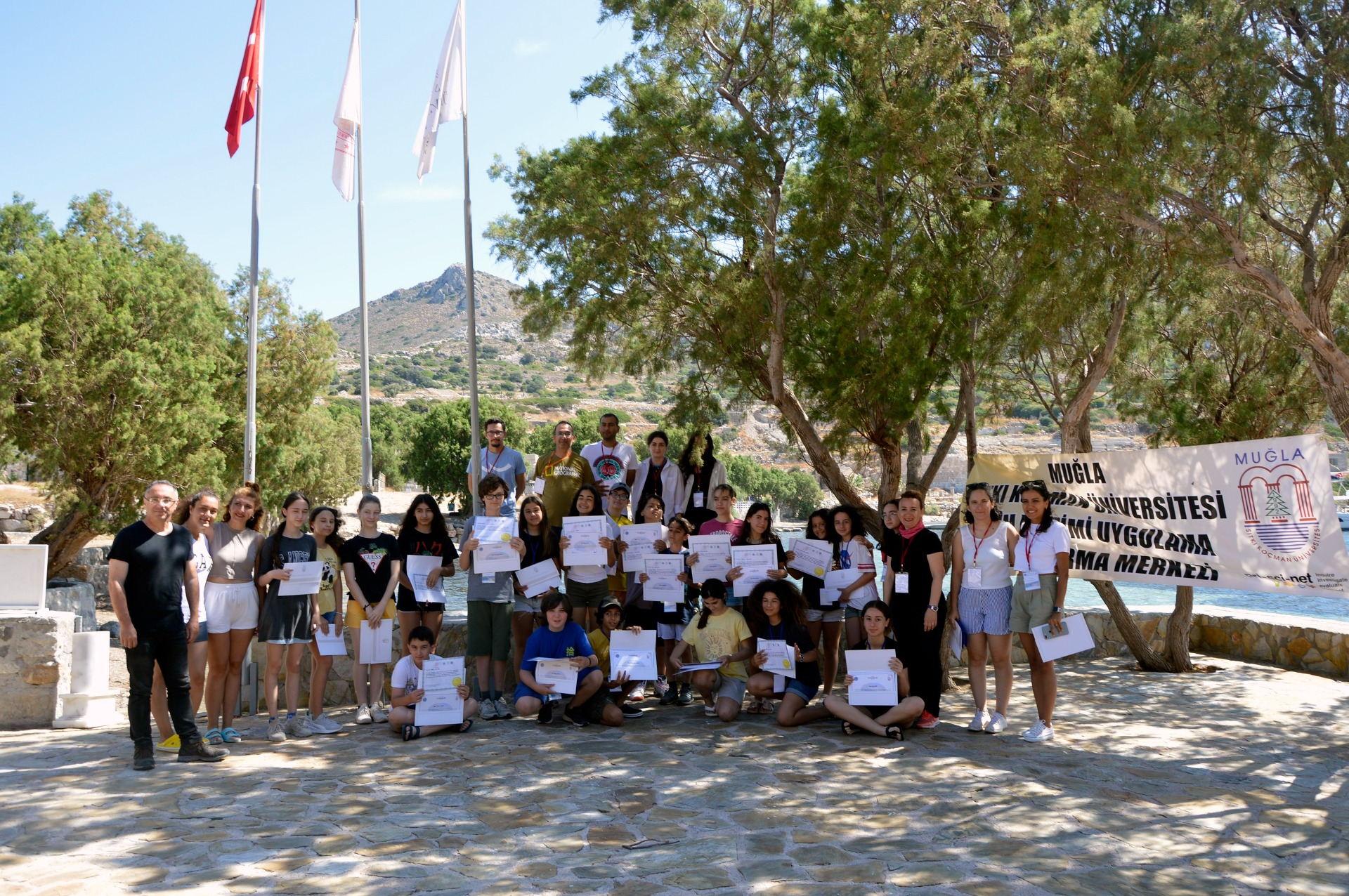 Bodrumlu öğrencilere yönelik Datça Knidos'ta ‘Yaz Bilim Kampı’ projesi