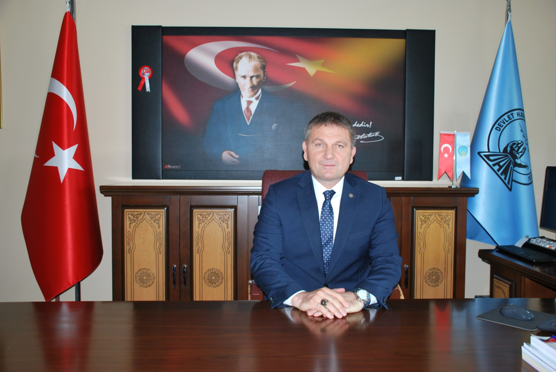 Milas - Bodrum Havalimanı’nda devir teslim… Yücel Karadavut göreve başladı