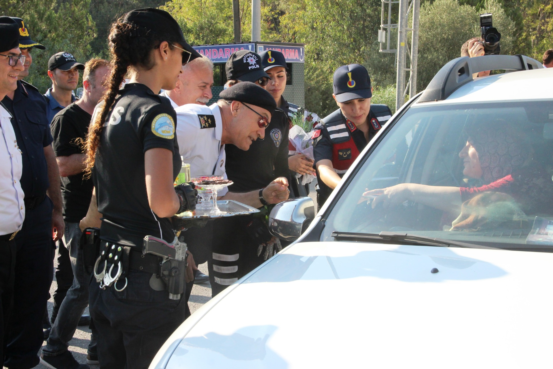 Bodrum’a bayram için 1 günde 40 bin araç giriş yaptı  