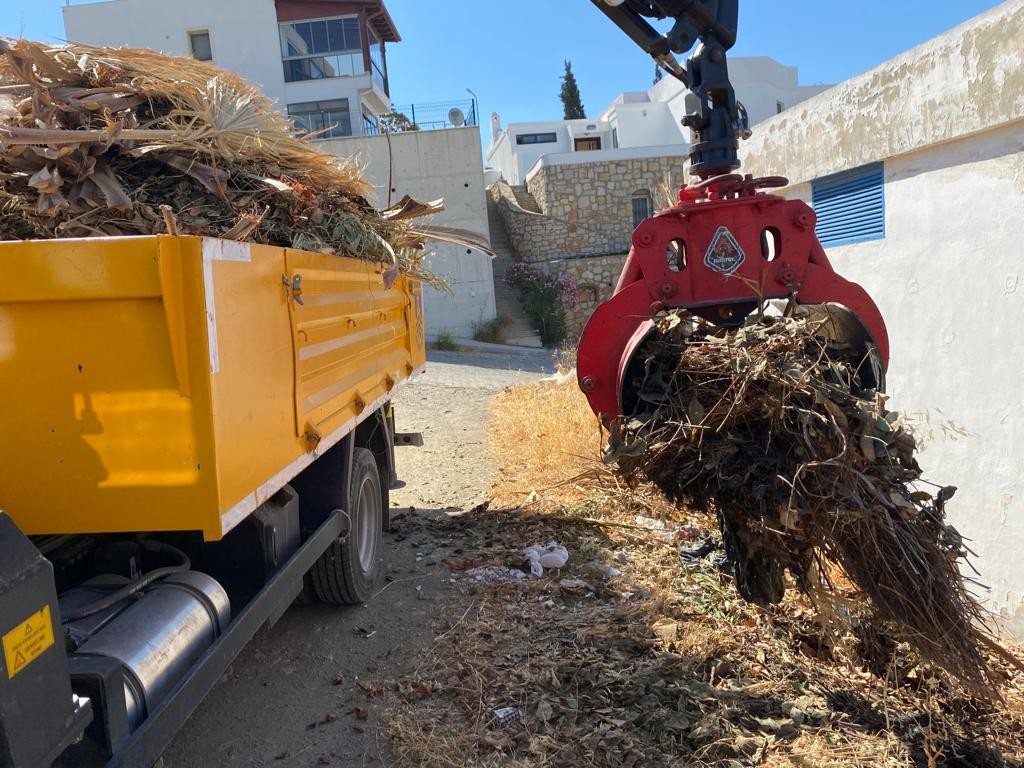 Bodrum Belediyesi ekipleri 7/24 vardiyalı çalışma esasıyla bayram mesaisine başladı