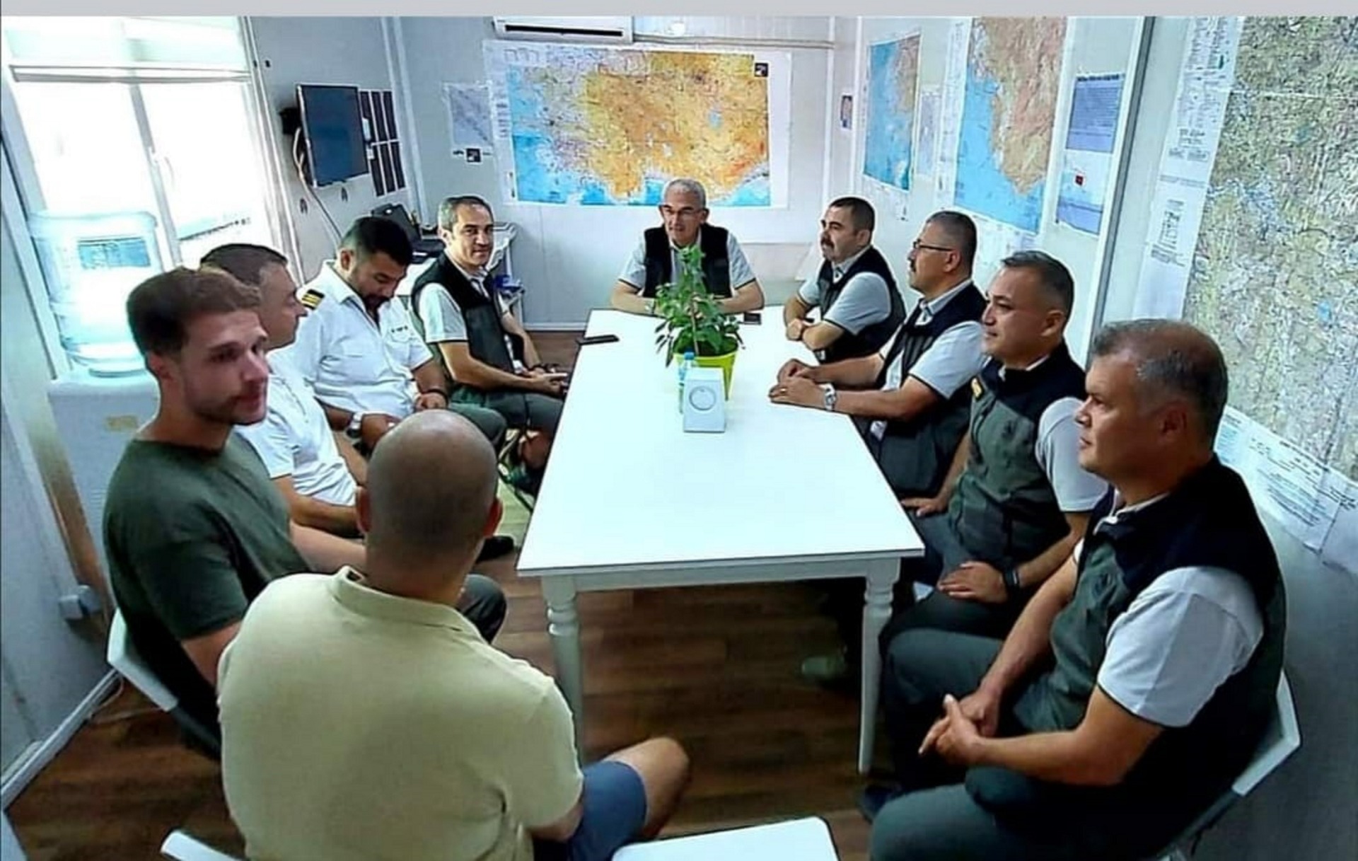 Orman Genel Müdürü Karacabey Muğla’da hava araçlarını inceledi 