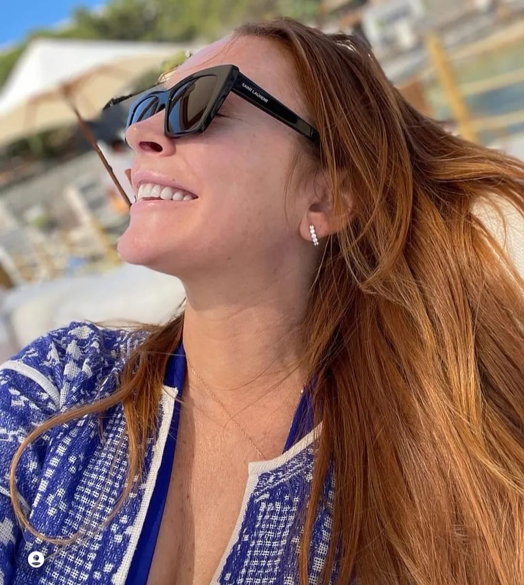 Dünyaca ünlü oyuncu Lindsay Lohan Bodrum’da balayı yapıyor 