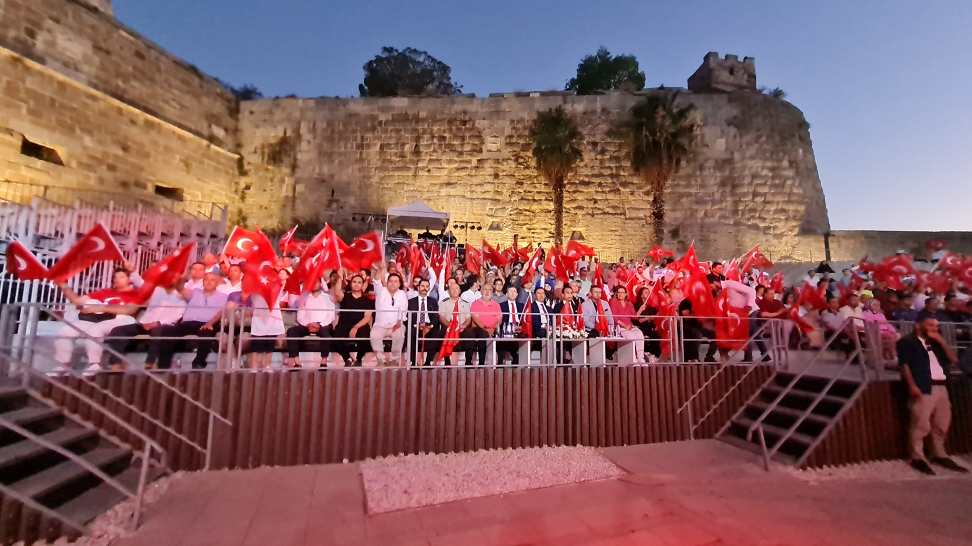 Bodrum’da 15 Temmuz Programı  Bodrum Kalesi’nde yapıldı  