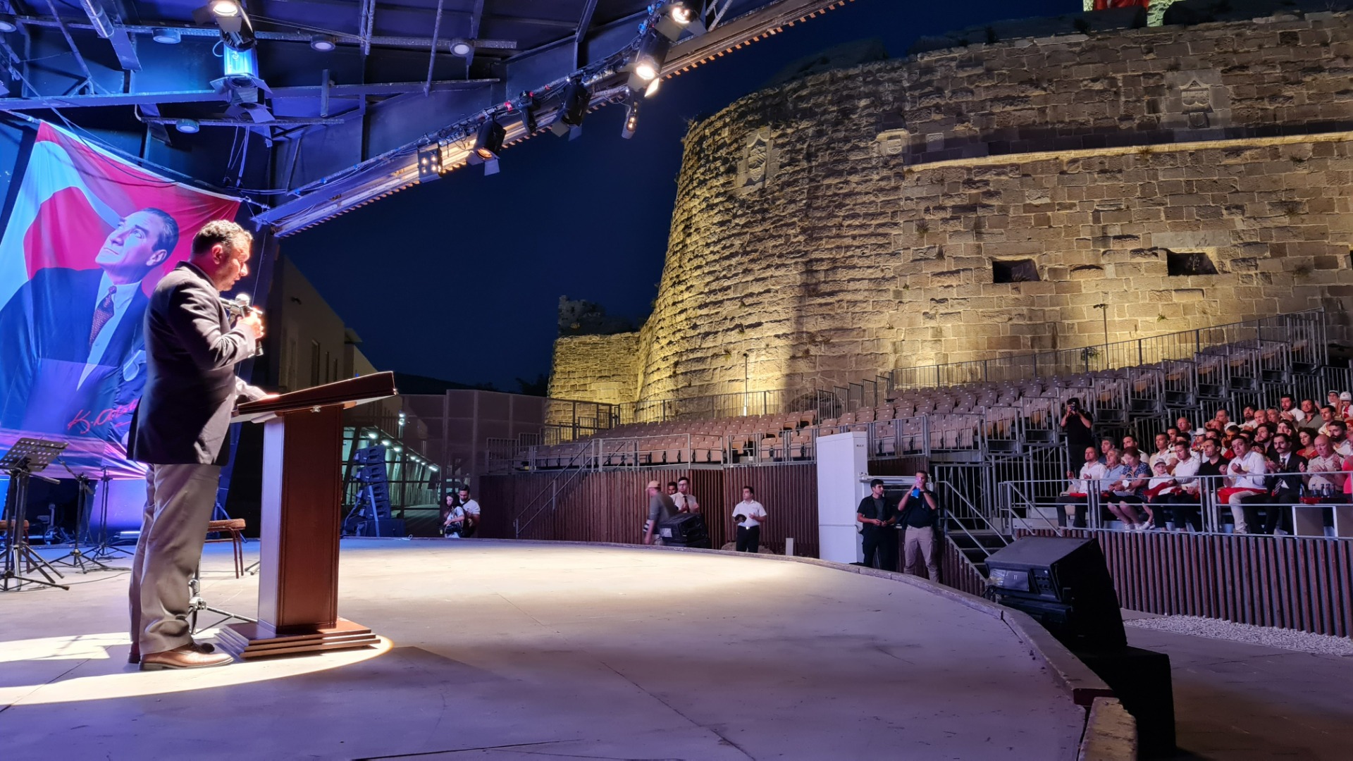 Bodrum’da 15 Temmuz Programı  Bodrum Kalesi’nde yapıldı  
