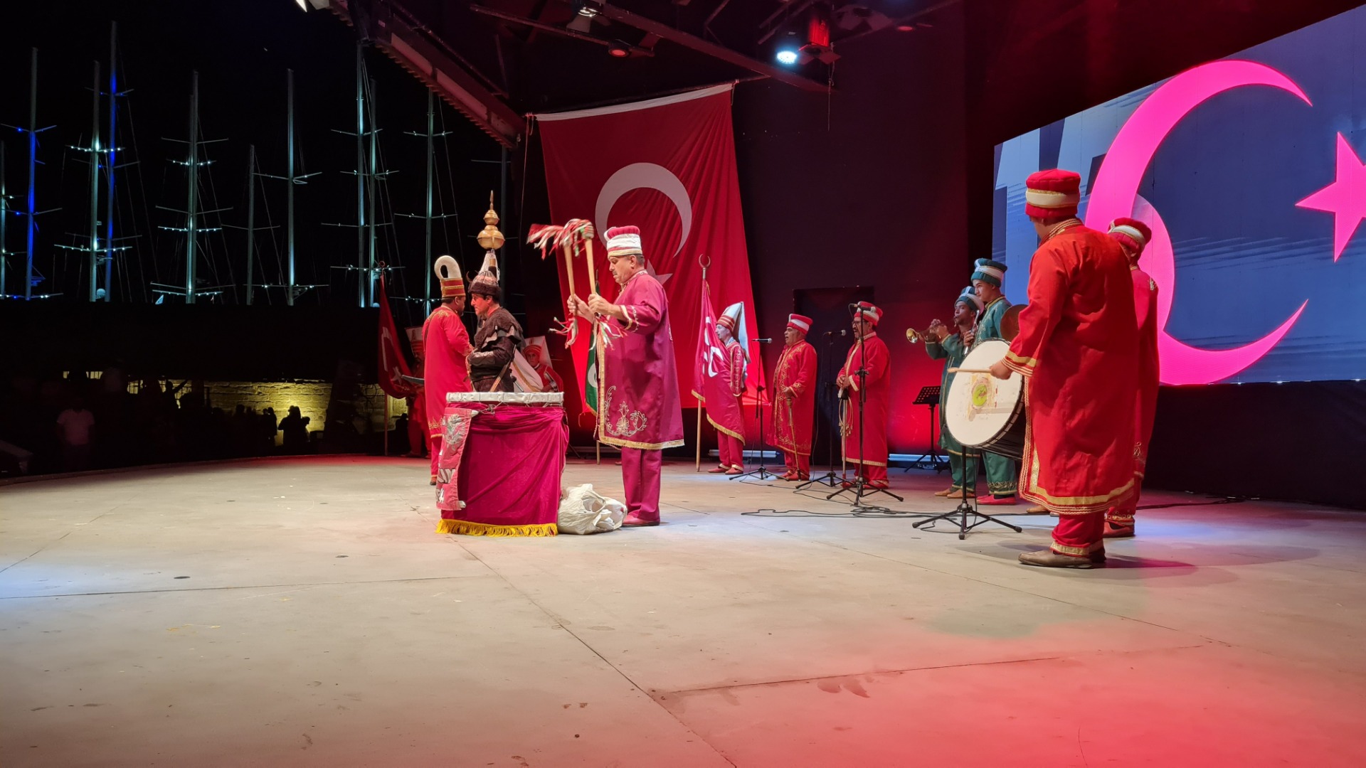 Bodrum’da 15 Temmuz Programı  Bodrum Kalesi’nde yapıldı  