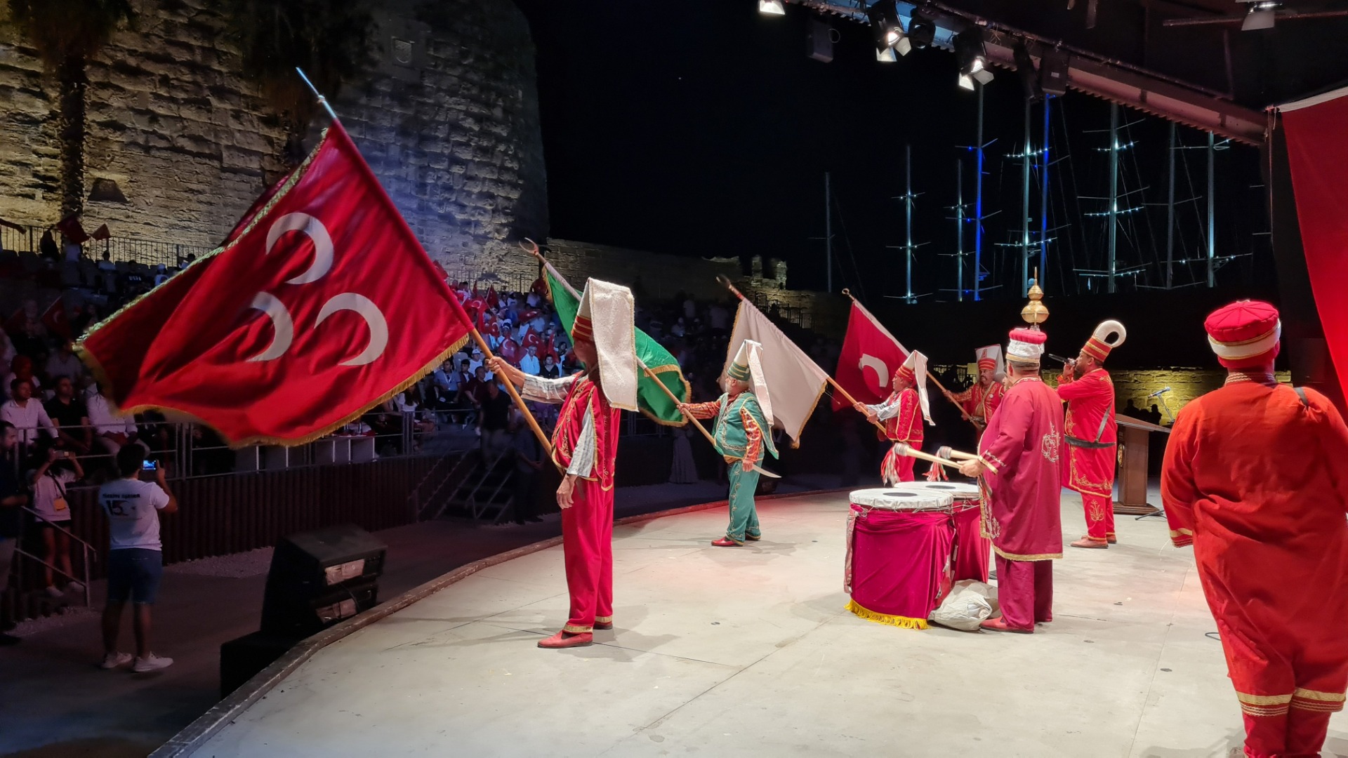 Bodrum’da 15 Temmuz Programı  Bodrum Kalesi’nde yapıldı  